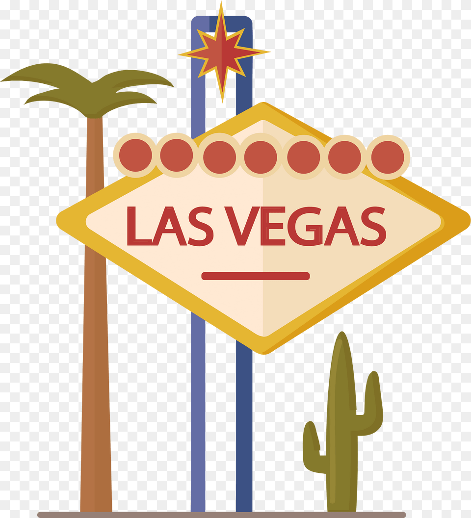 Las Vegas Clipart, Sign, Symbol Free Transparent Png