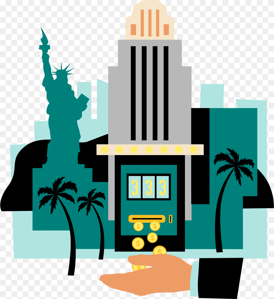 Las Vegas Clipart, City, Urban Free Png Download