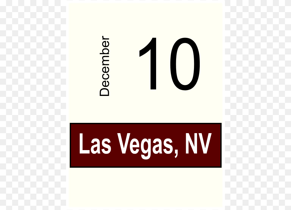 Las Vegas Nv December 10title Las Vegas Nv December Carmine, Text, Number, Symbol Free Png Download
