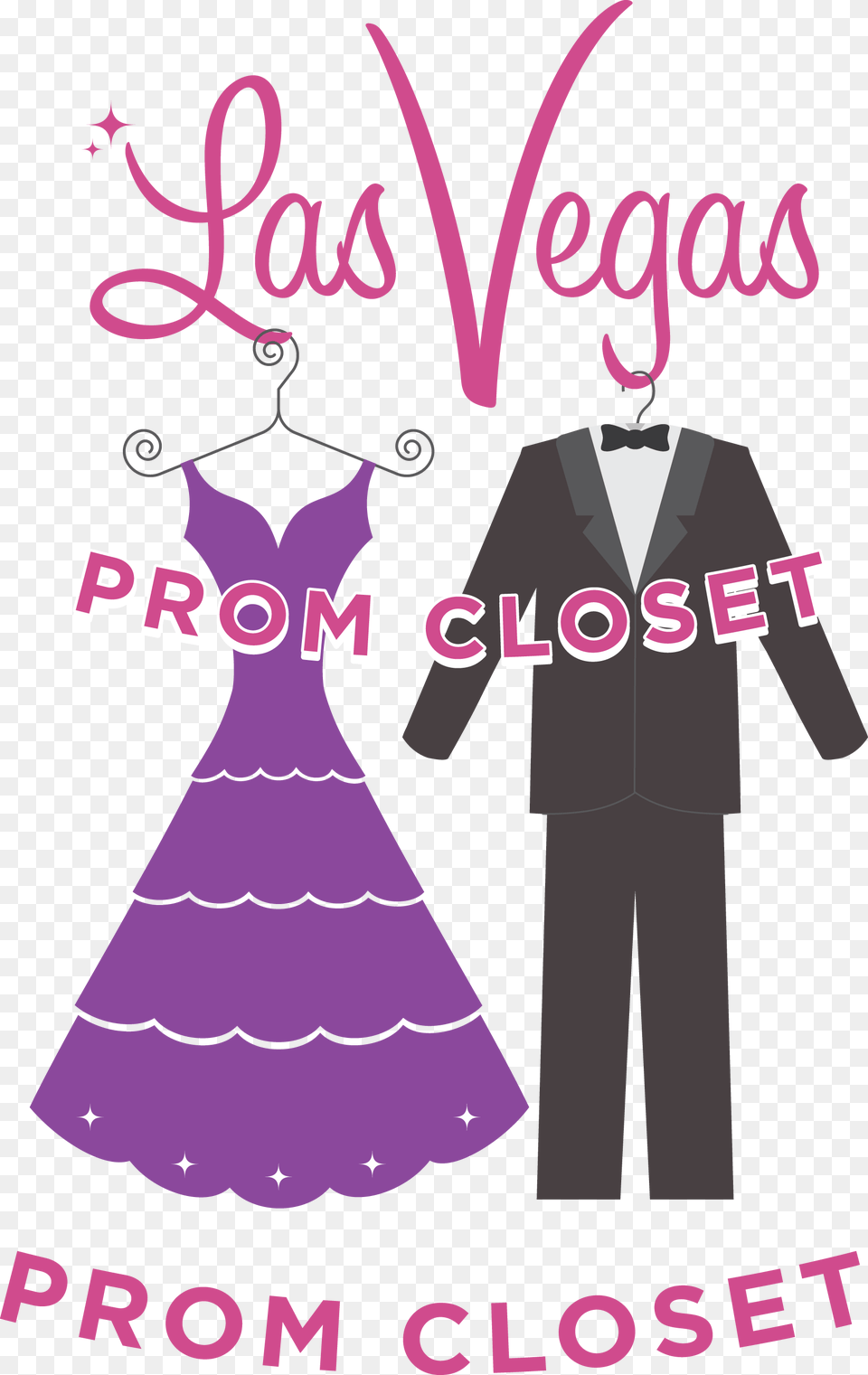 Las Vegas Prom Closet, Purple, Formal Wear, Advertisement, Poster Free Png Download