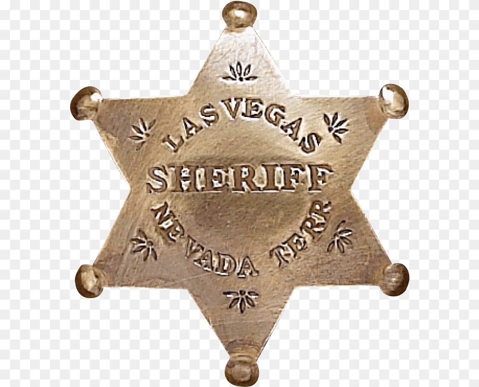 Las Vegas Sheriff Badge Badge, Logo, Symbol, Cross Free Png