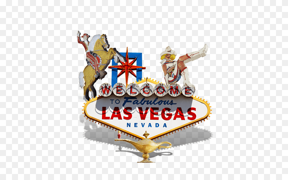 Las Vegas Symbolic Sign On White Throw Pillow For Sale, Logo, Baby, Person, Symbol Free Transparent Png