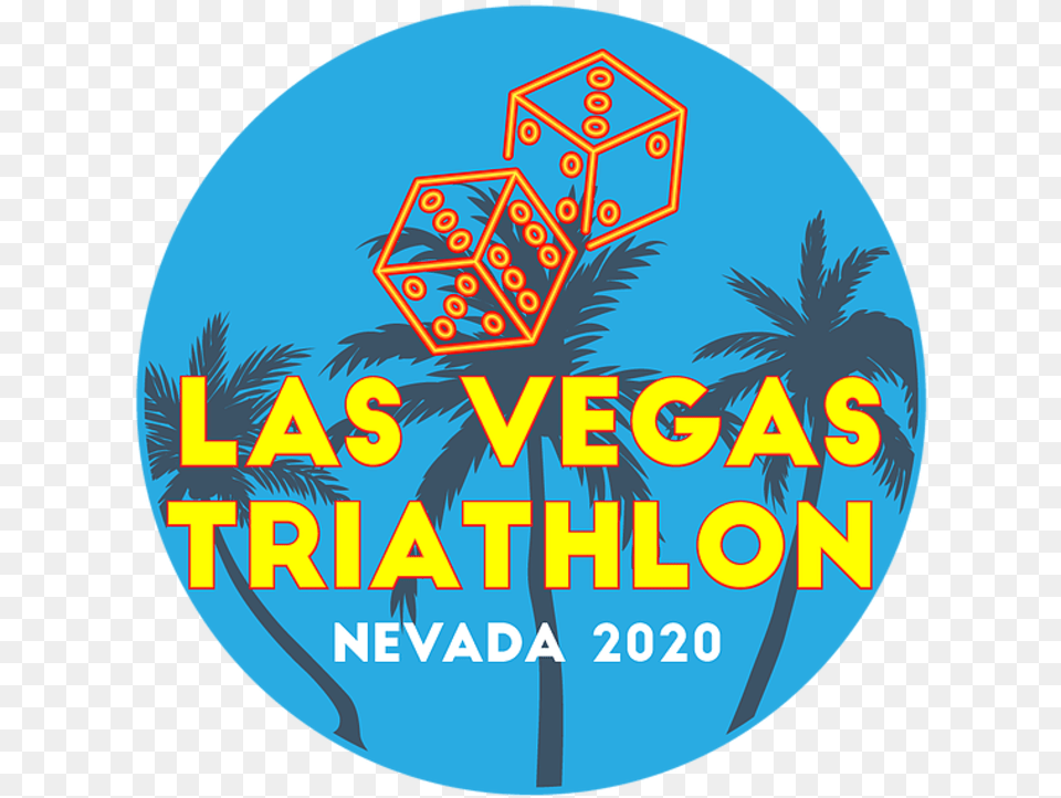 Las Vegas Triathlon Label, Advertisement Free Png