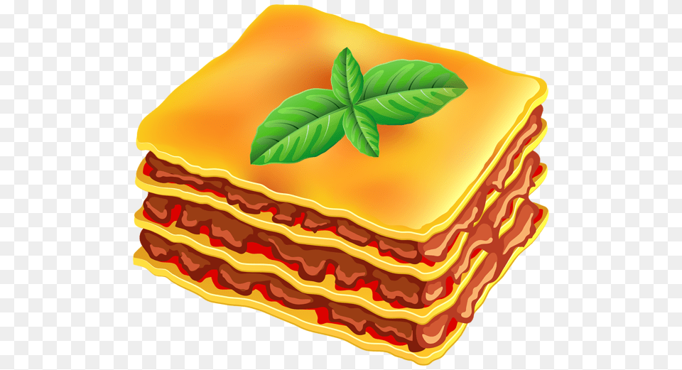 Lasagna Transparent Clip Art, Food, Pasta, Ketchup, Bread Free Png