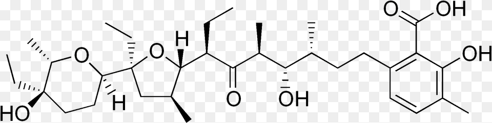 Lasalocid Structure 4 Amino 3 Hydrazino 5 Mercapto 1 2 4 Triazol Free Png Download