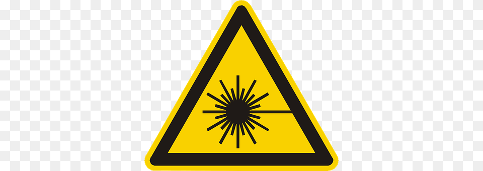 Laser Sign, Symbol, Triangle, Road Sign Free Png Download