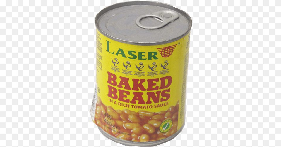 Laser Baked Beans 420g Baked Beans, Tin, Aluminium, Can, Canned Goods Free Transparent Png