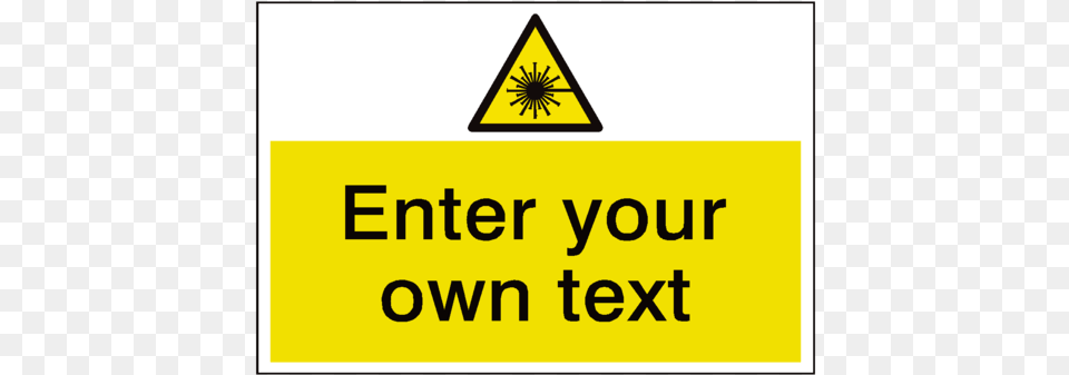 Laser Beam Custom Safety Sticker Construction Site Keep Out, Symbol, Sign, Triangle Png