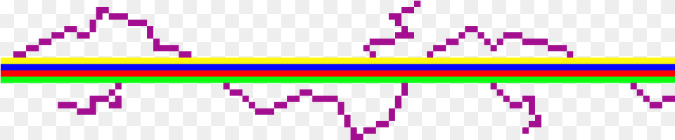 Laser Beam Pixel Art, Purple Png Image