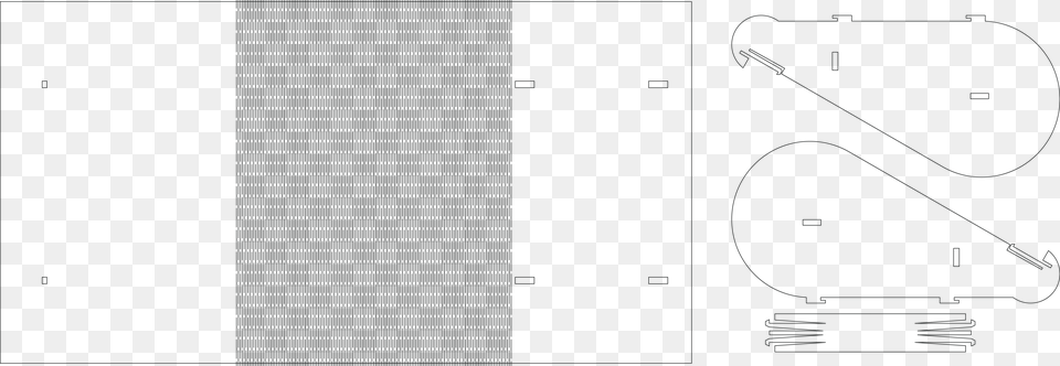 Laser Cut Laptop Stand Diagram, Chart, Plot, Page, Text Free Transparent Png