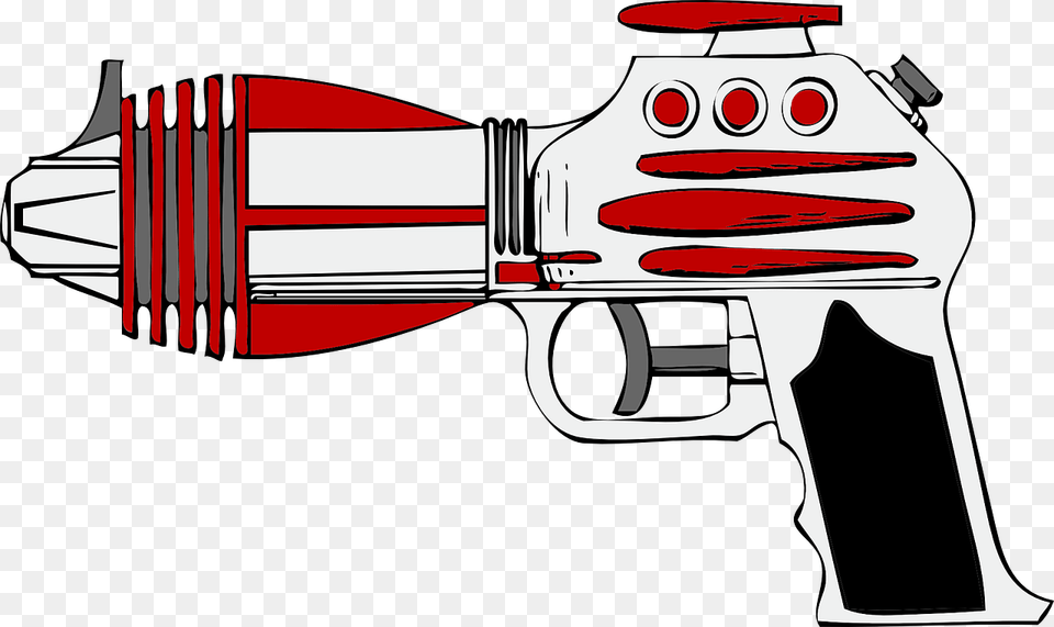 Laser Gun Background, Firearm, Weapon Png Image