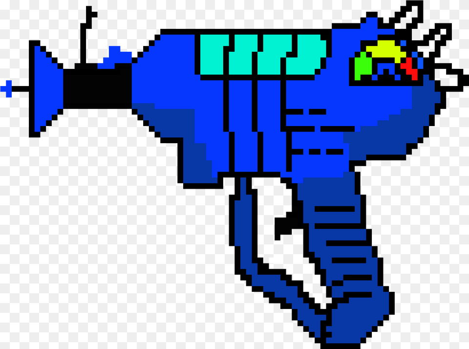 Laser Gun Pixel Art, Cross, Symbol Free Png Download