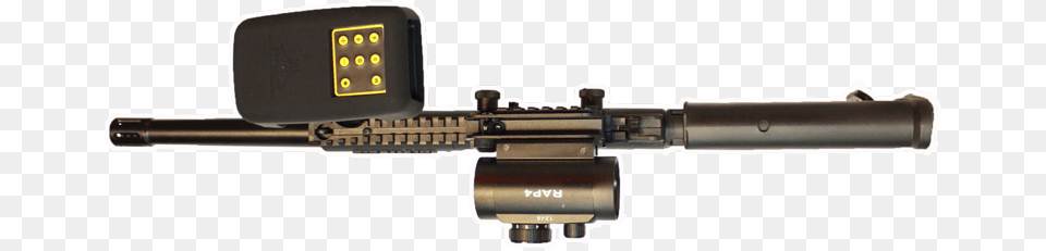 Laser Gun Spec 021 Gun Top View, Firearm, Machine Gun, Rifle, Weapon Free Png