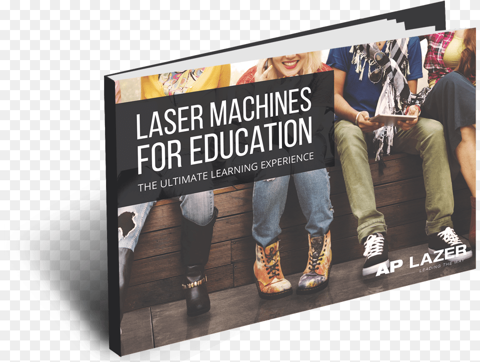 Laser Machine For Education Ebook Flyer, Advertisement, Shoe, Clothing, Footwear Png Image