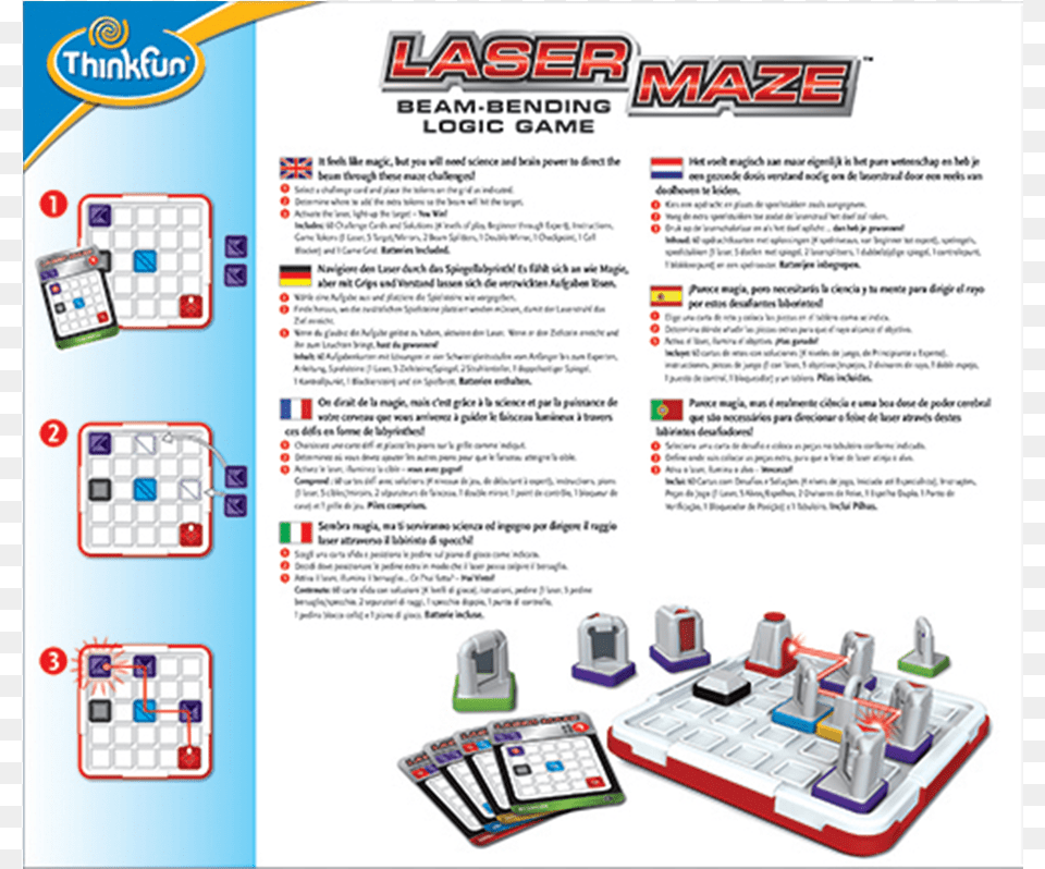 Laser Mazeclass Thinkfun Laser Maze Logic Game And Stem Toy, Advertisement, Poster, Page, Text Free Png