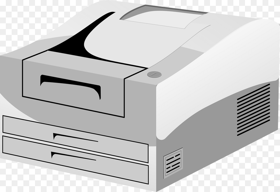 Laser Printer Clipart, Computer Hardware, Electronics, Hardware, Machine Free Transparent Png