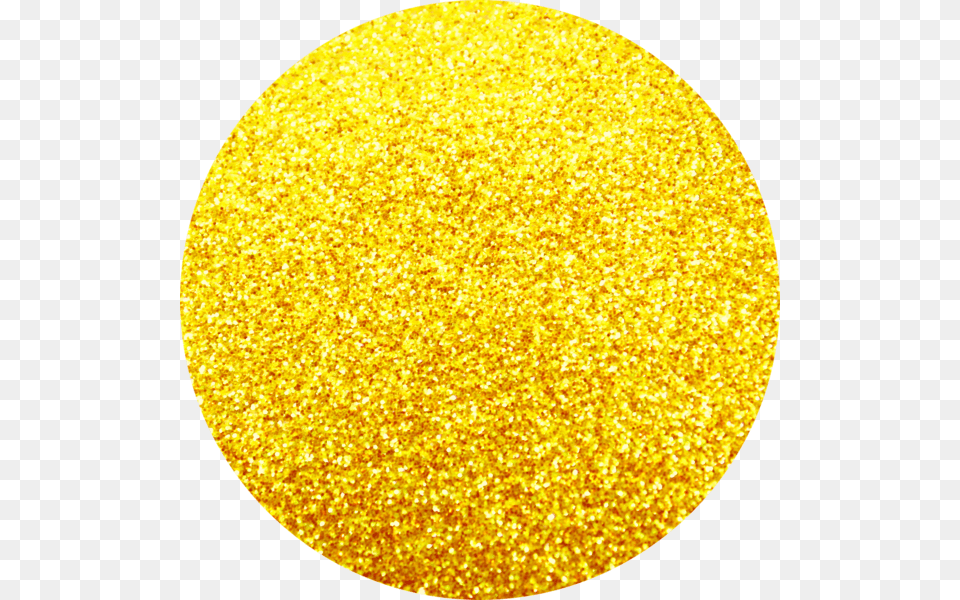 Laser Sparkly Yellow Circle Transparent Background, Glitter, Astronomy, Moon, Nature Png Image