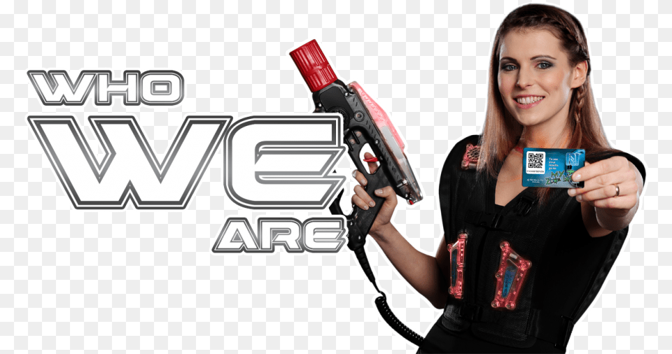 Laser Tag, Text, Adult, Female, Person Free Transparent Png