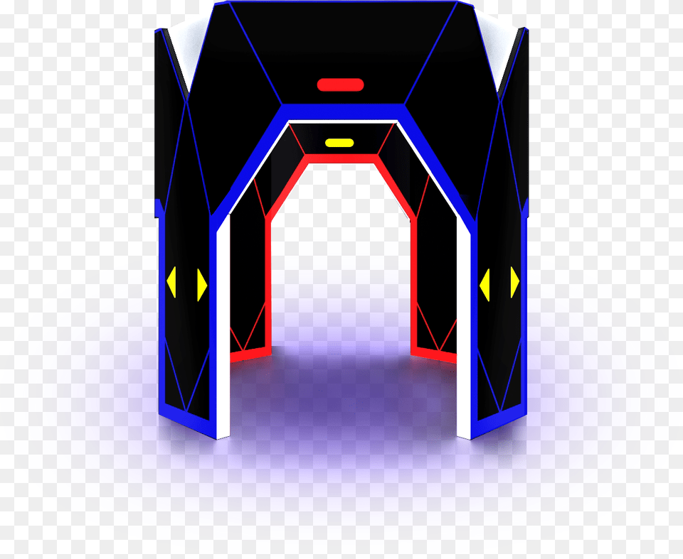 Laser Tag Arena Gates Architecture, Building, Corridor, Indoors Png