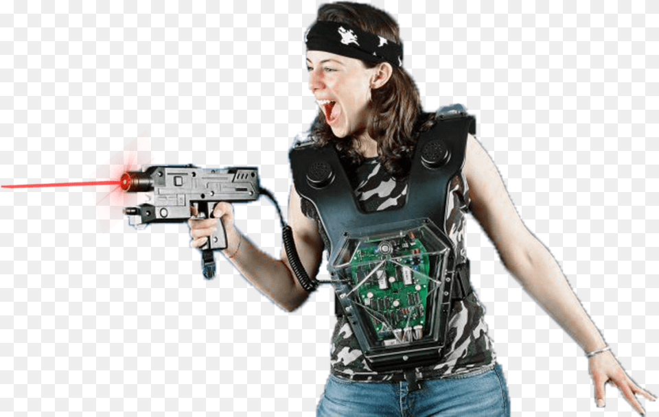 Laser Tag Laser Tag Background, Adult, Weapon, Person, Woman Free Transparent Png