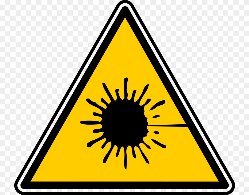 Laser Tag Symbol Download Radiation, Triangle, Sign Free Transparent Png