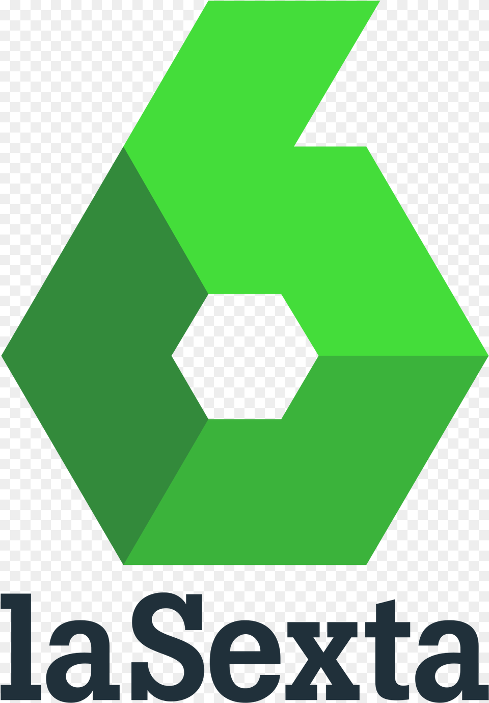 Lasexta Wikipedia Logo La Sexta, Green, Symbol, Recycling Symbol Png Image