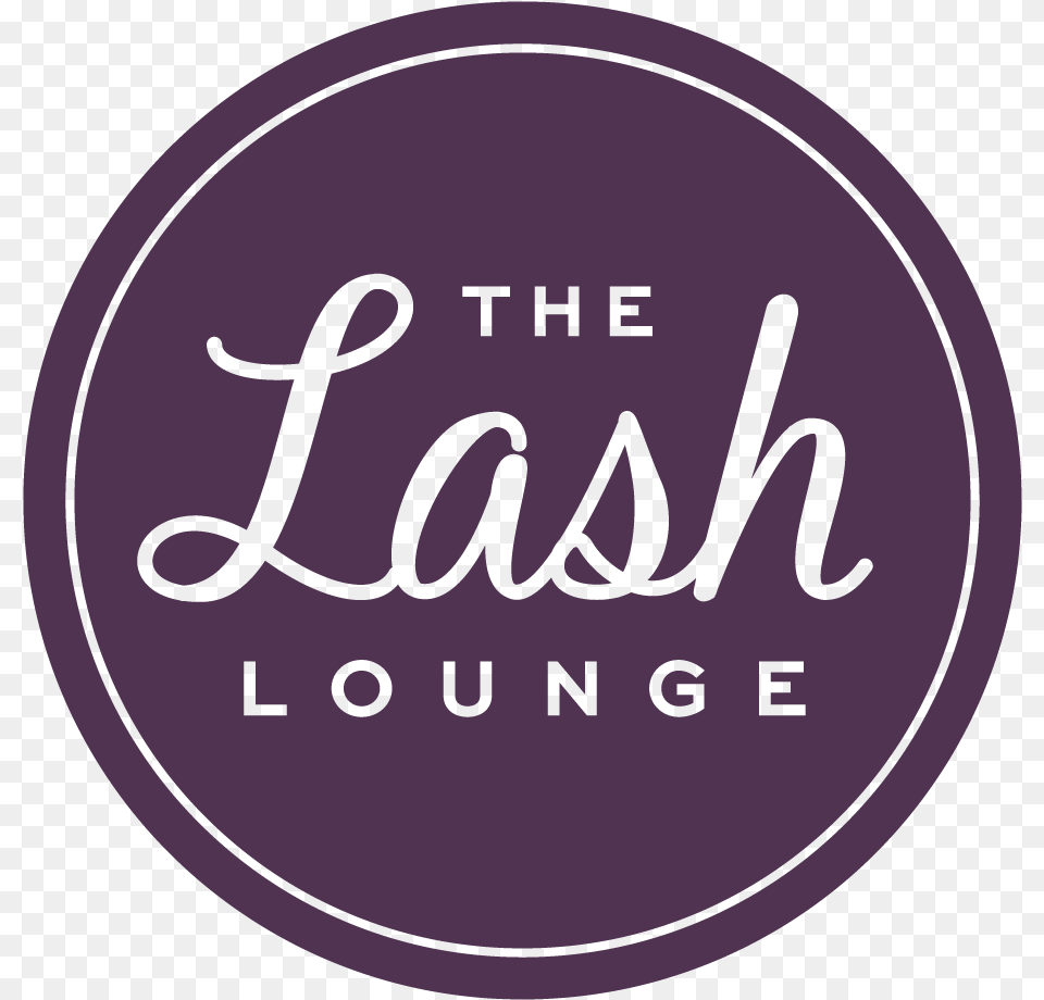 Lash Lounge Logo, Oval, Text Free Png