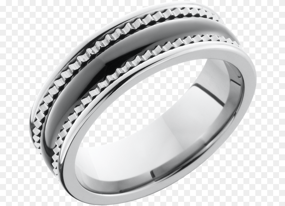 Lashbrook Designs Ceramic Tungsten Band Men Diamond Chip Wedding Band, Platinum, Silver, Accessories, Jewelry Free Transparent Png