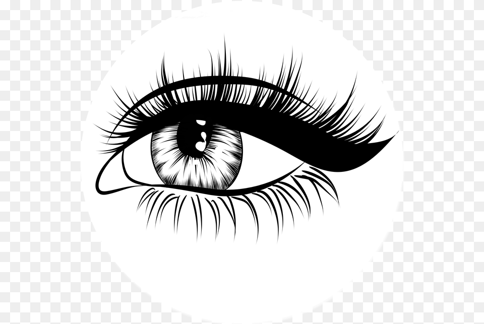 Lashes Transparent Images Eyes With Lashes, Art, Book, Comics, Publication Free Png Download