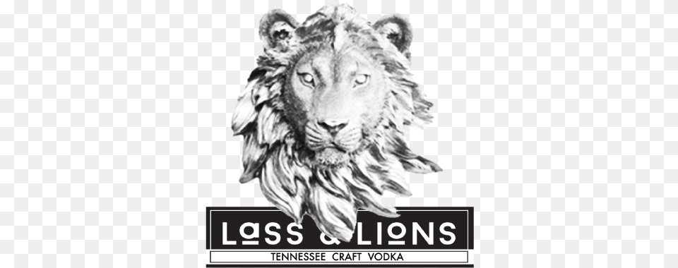 Lass And Lion Sponsor Of Chattanooga Memory Lass Amp Lions Vodka Logo, Animal, Mammal, Wildlife, Art Png Image