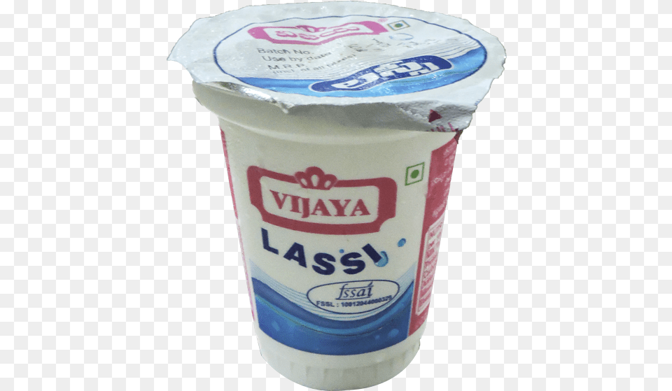 Lassi Glass 200ml Vijaya Lassi, Dessert, Food, Yogurt, Cream Free Transparent Png