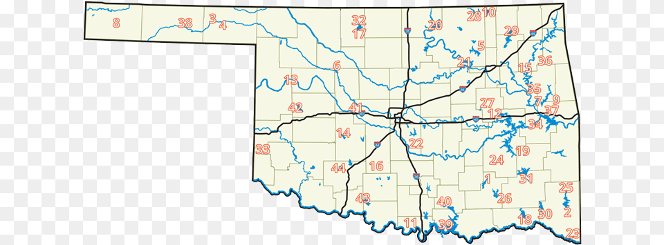 Last Chance To Apply For Oklahoma Controlled Hunts Map, Chart, Plot, Atlas, Diagram Free Png Download