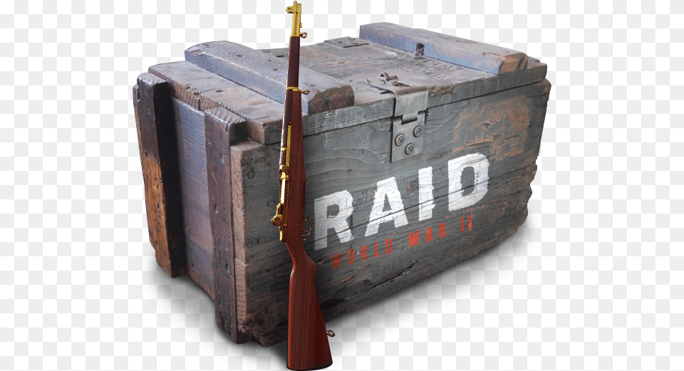 Last Chance To Pre Order Raid World War 2 Pre Order, Box, Crate, Firearm, Gun Free Png