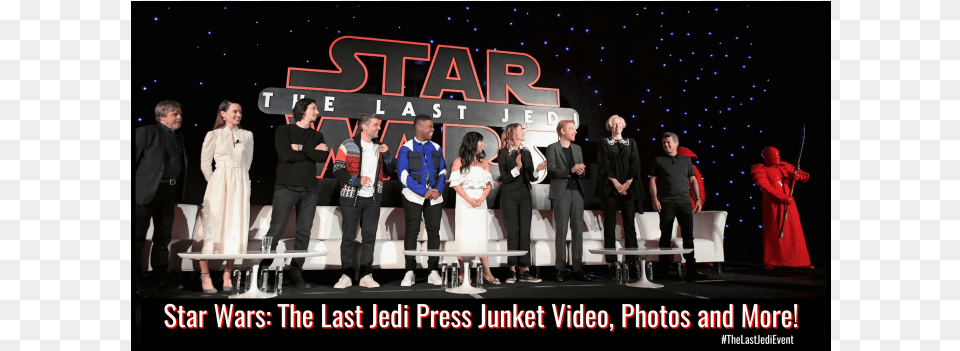 Last Jedi Press Conference, Clothing, Coat, People, Person Free Png Download