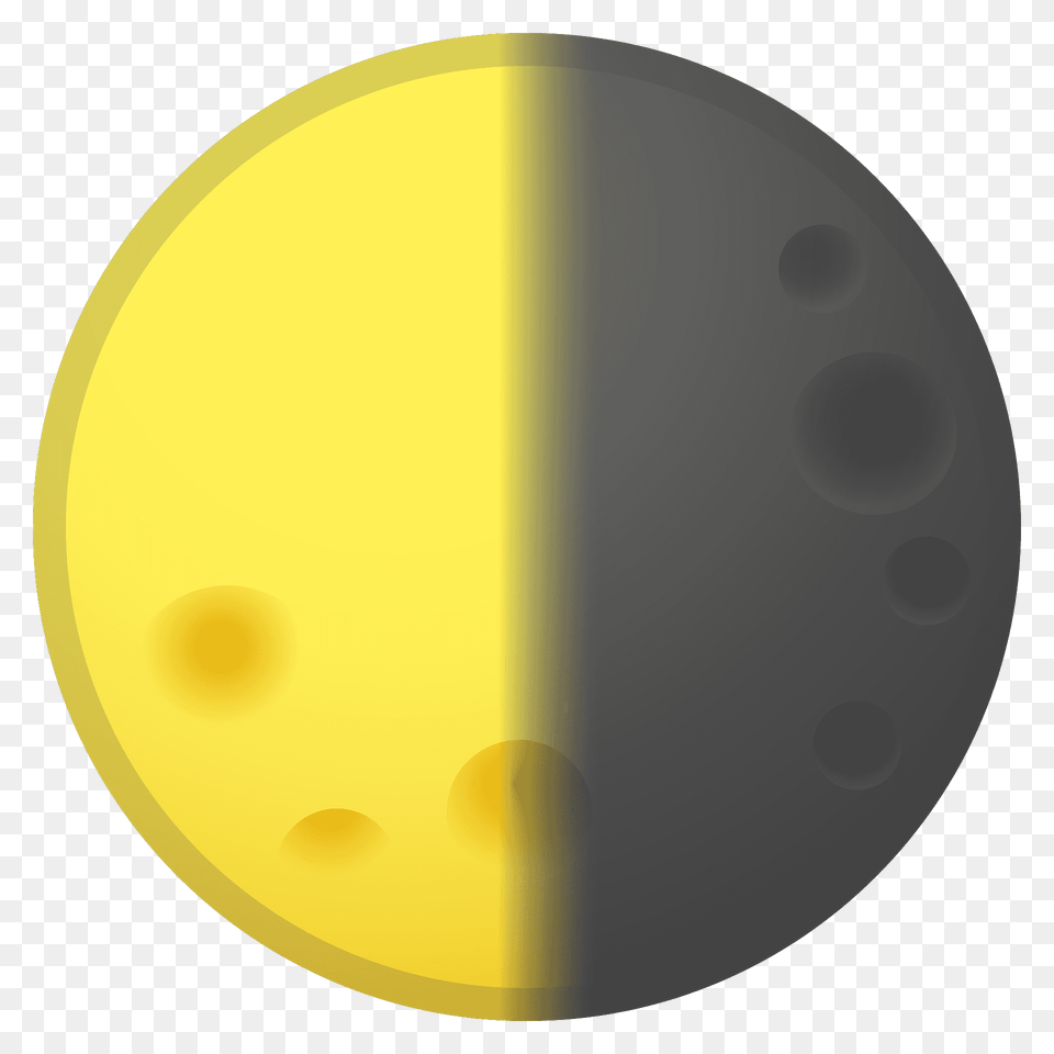 Last Quarter Moon Emoji Clipart, Sphere, Disk Png Image