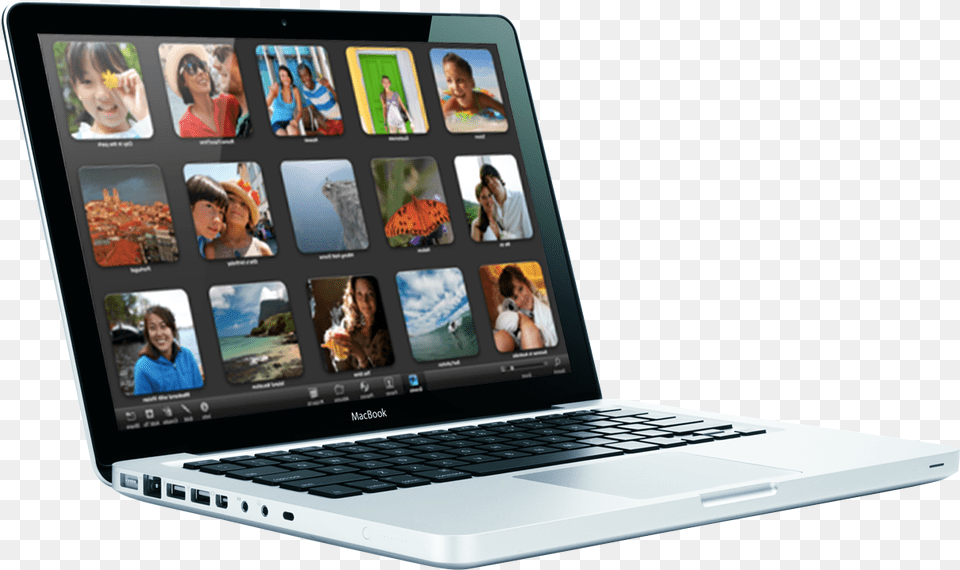 Late 2008 Macbook, Computer, Electronics, Pc, Laptop Free Transparent Png