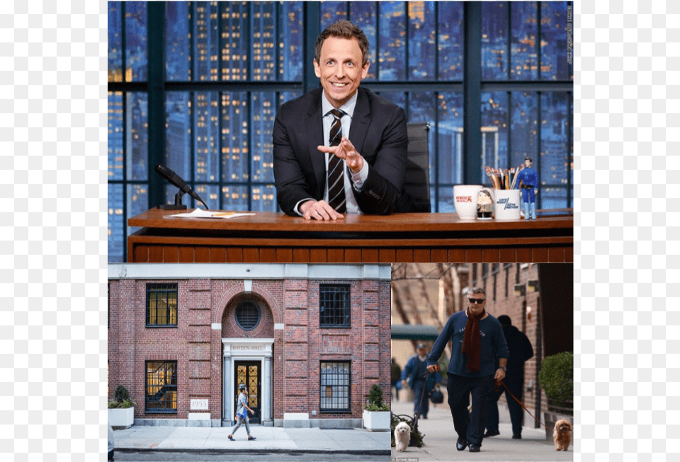 Late Night With Seth Meyers Hd, Man, Adult, Jacket, Male Free Png Download