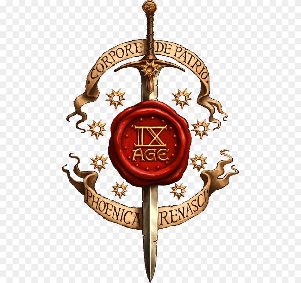 Late Pledge 9th Age Logo, Sword, Weapon Free Transparent Png