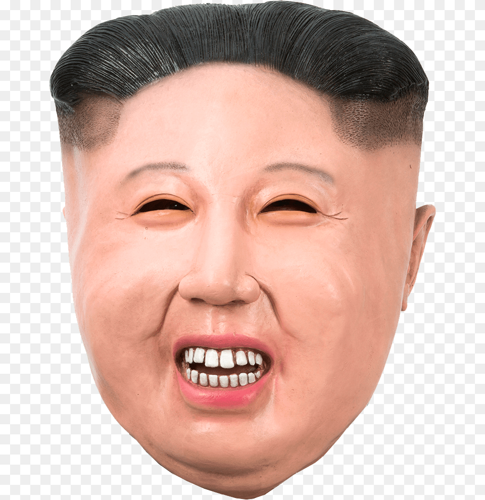 Lateksmaske I Form Av Kim Jong Un Kim Jong Un Face, Adult, Female, Head, Person Free Transparent Png