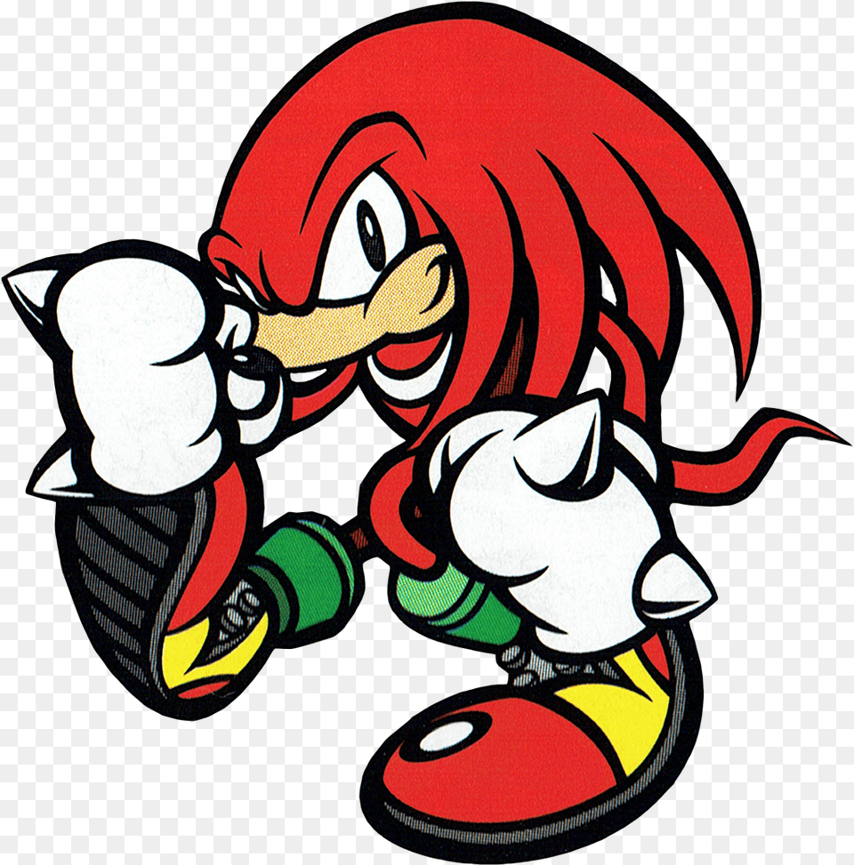 Latest Drawing Amazing 3d Art Knuckles Sonic 3d Blast, Book, Comics, Publication, Baby Free Png