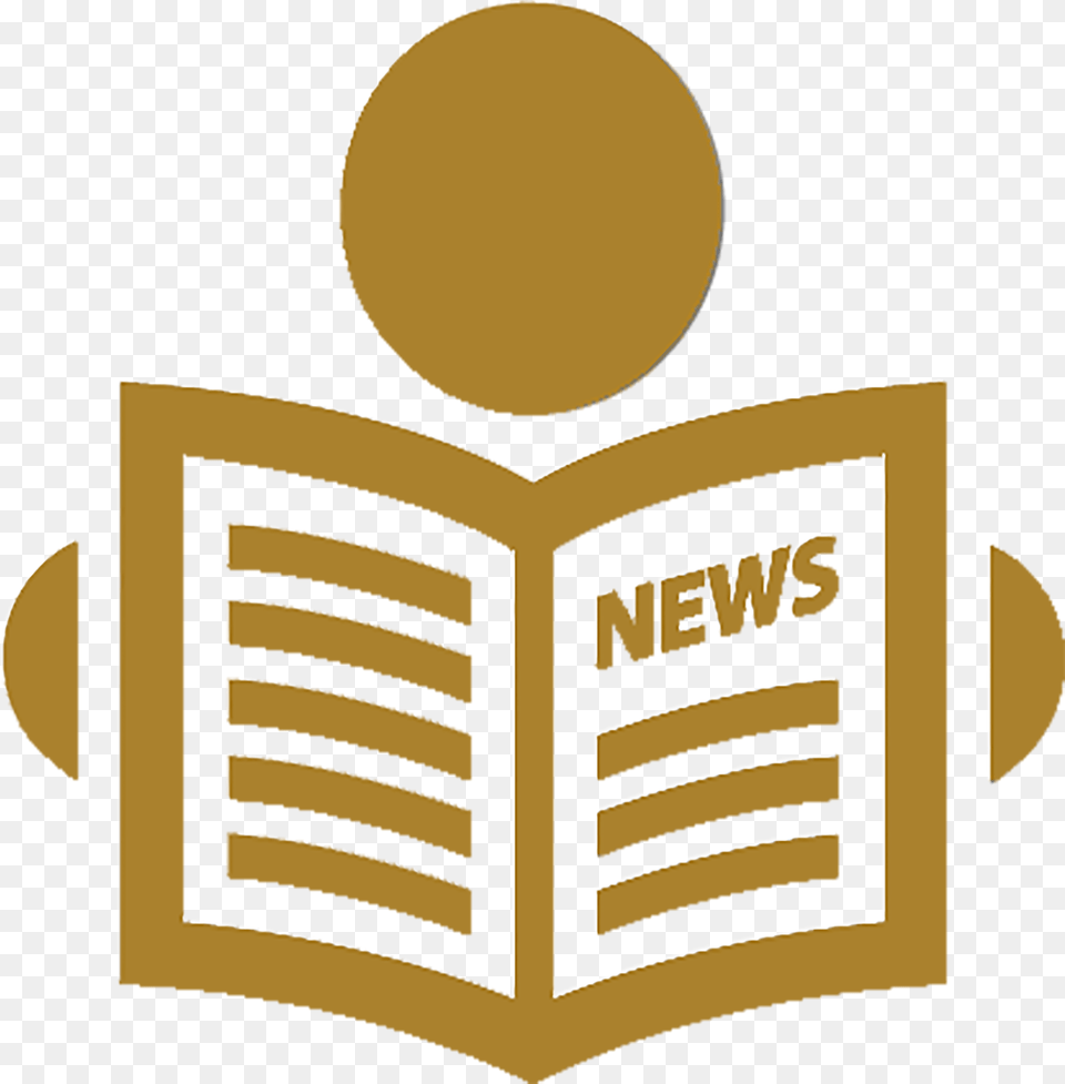 Latest News Update Background Newspaper Icon, Person, Reading, Book, Publication Free Transparent Png