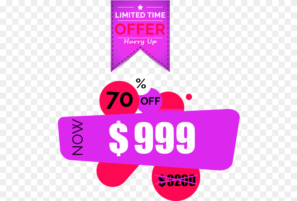 Latest Offer Graphic Design, Purple, Sticker, Advertisement, Text Free Png Download