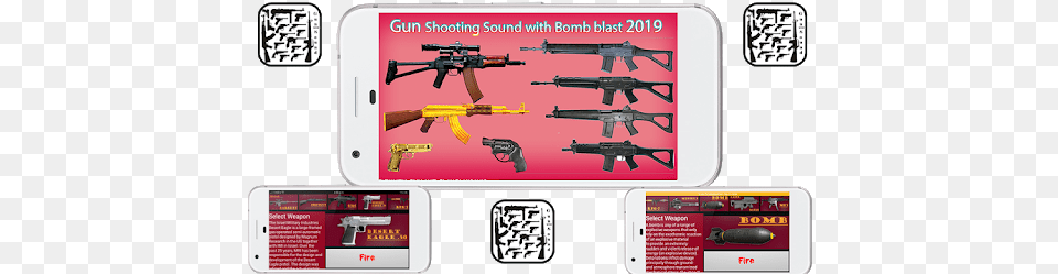 Latest Weapons Fire Sound Bomb Sounds 2019 Apps On Google Assault Rifle, Firearm, Gun, Weapon, Handgun Free Png Download