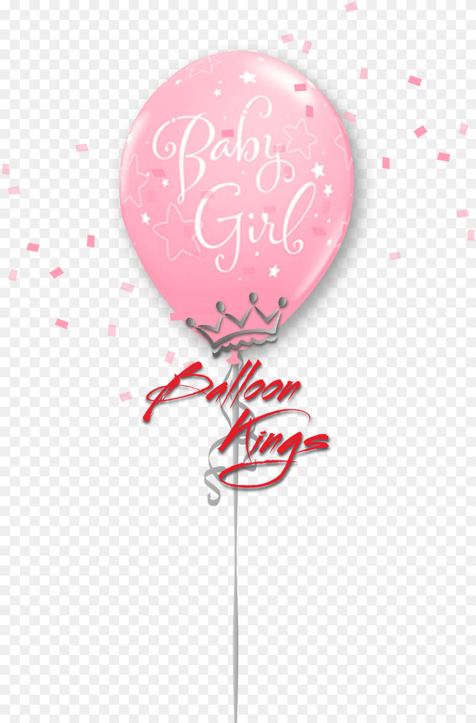 Latex Baby Girl Stars Pink Portable Network Graphics, Balloon Png Image