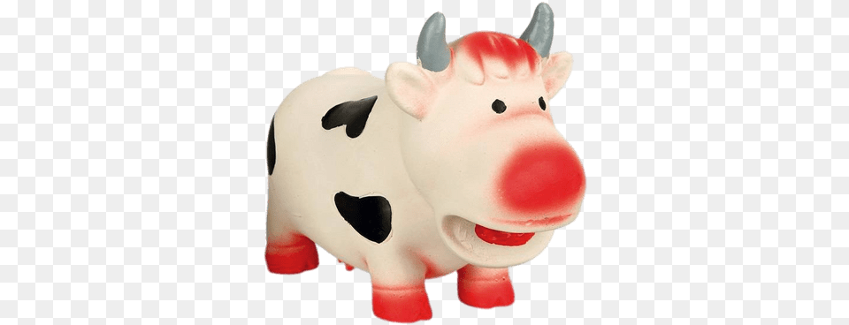 Latex Cow Toy For Dogs Trixie Cow Latex Cow Latex 19 Cm, Piggy Bank, Animal, Mammal, Pig Free Png Download