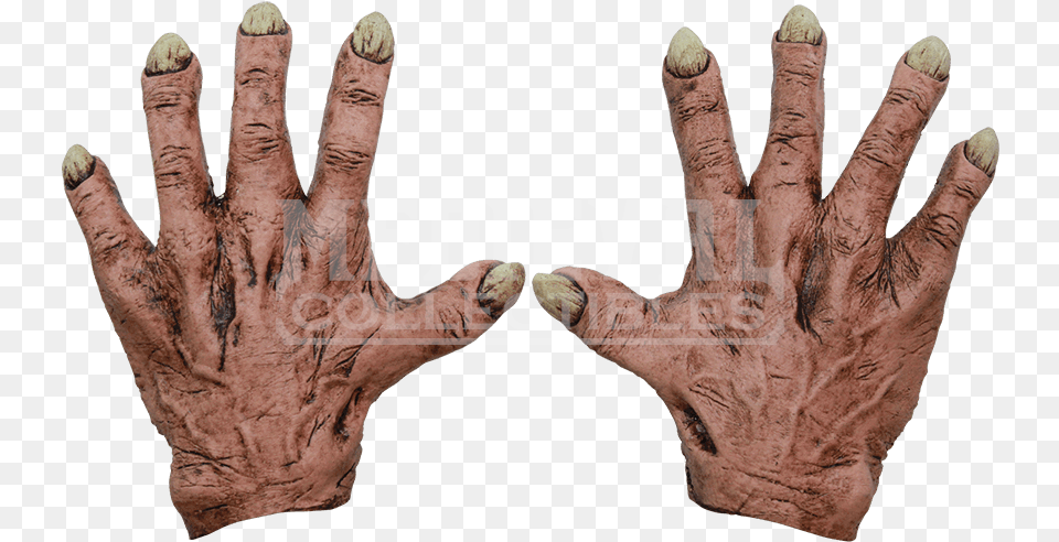 Latex Mask Costume Glove Monster Hands Scary, Person, Hardware, Hand, Finger Free Transparent Png