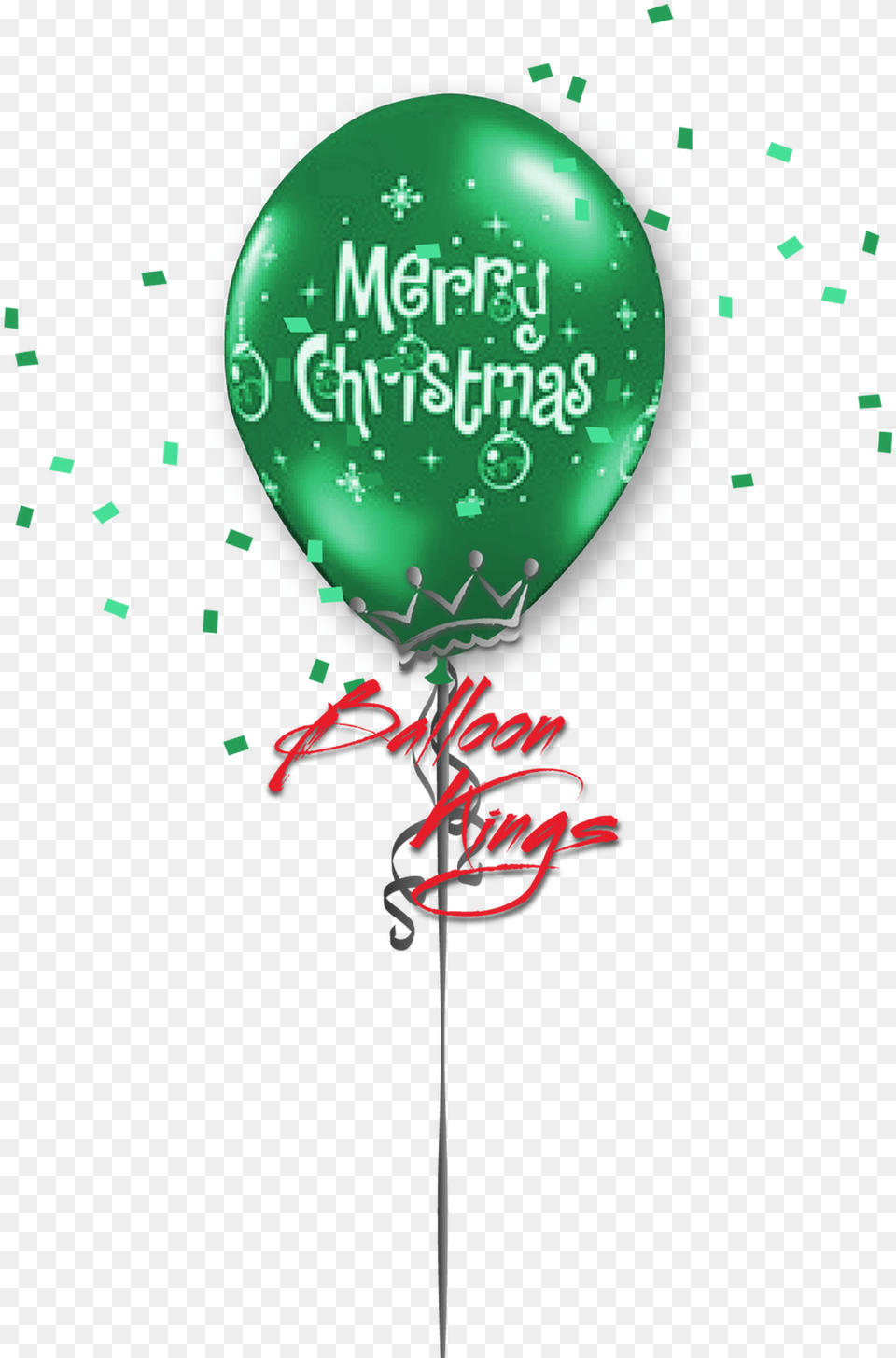 Latex Merry Christmas Ornaments, Balloon Free Png