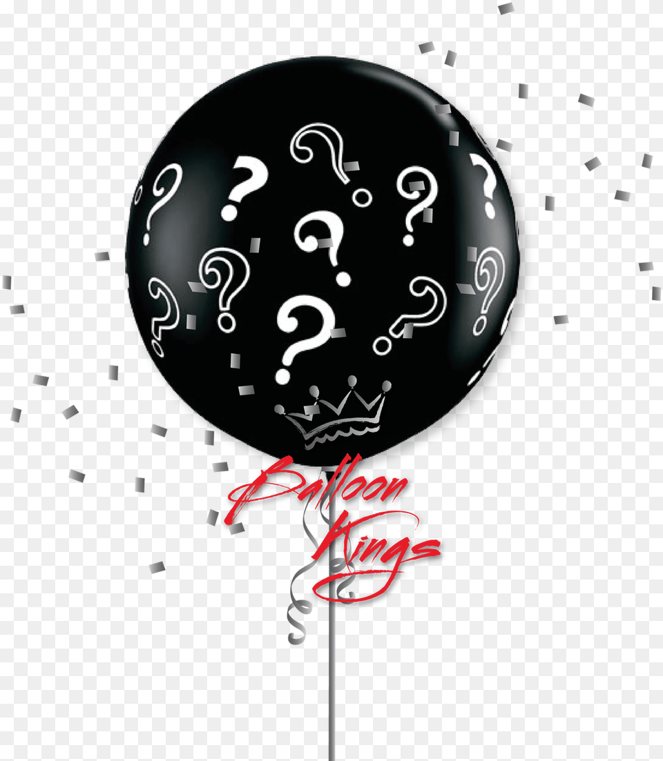 Latex Question Marks Baby Balloon Reveal Qualatex Png