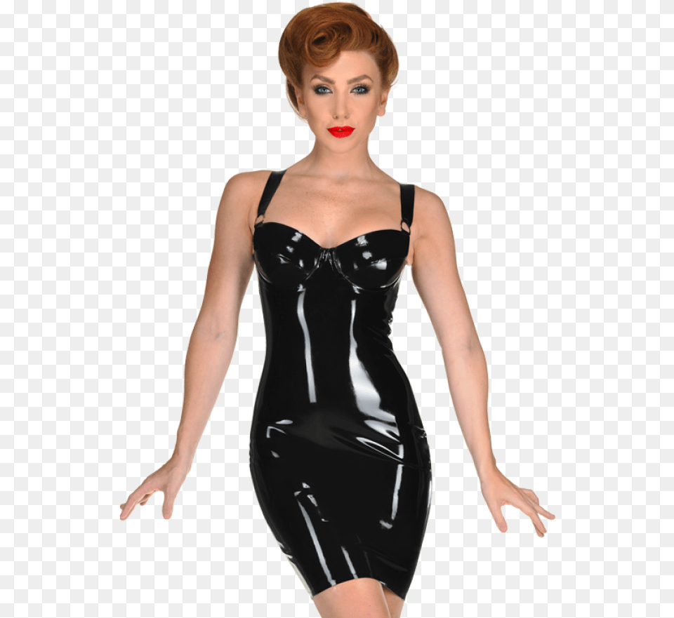 Latexdress Transparent, Adult, Person, Latex Clothing, Woman Png Image