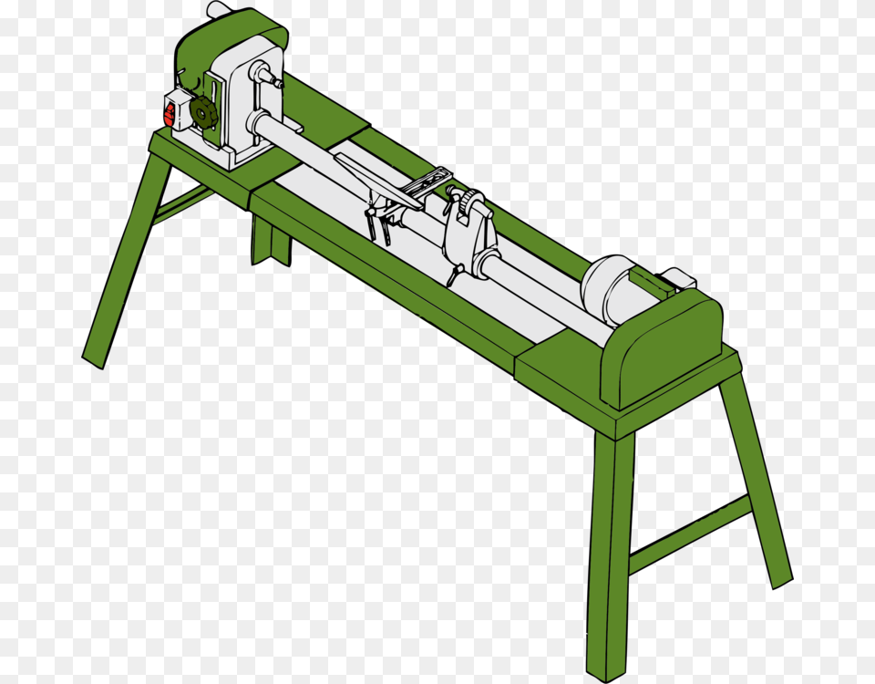 Lathe Turning Tool Workshop Carpenter, Bulldozer, Machine Free Png